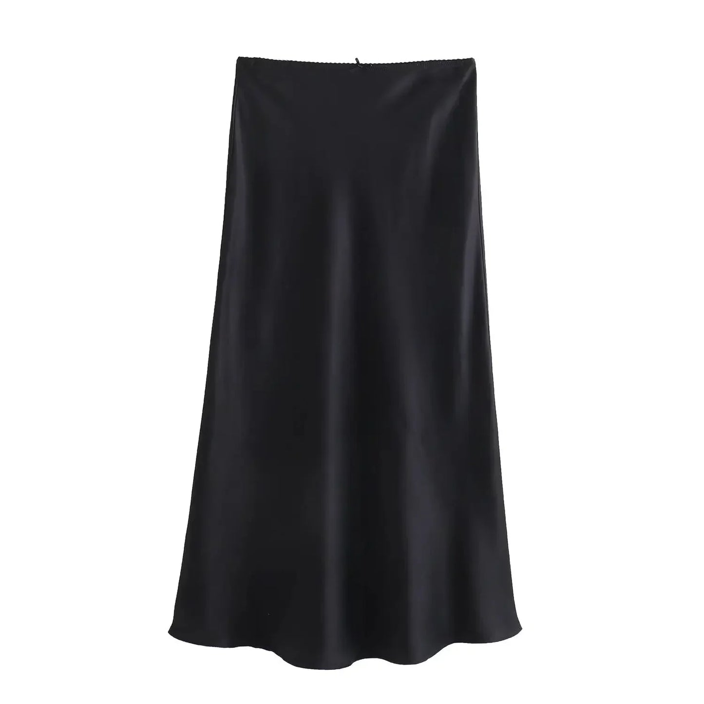 traf satin bow decoration top - 2024 spring fashion