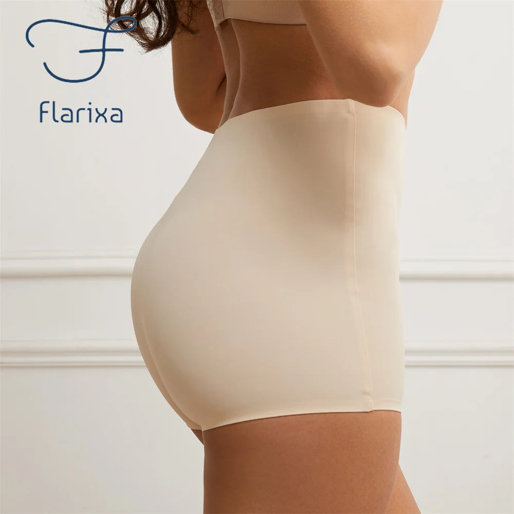 seamless anti-chafing boxer briefs - high waisted boyshorts