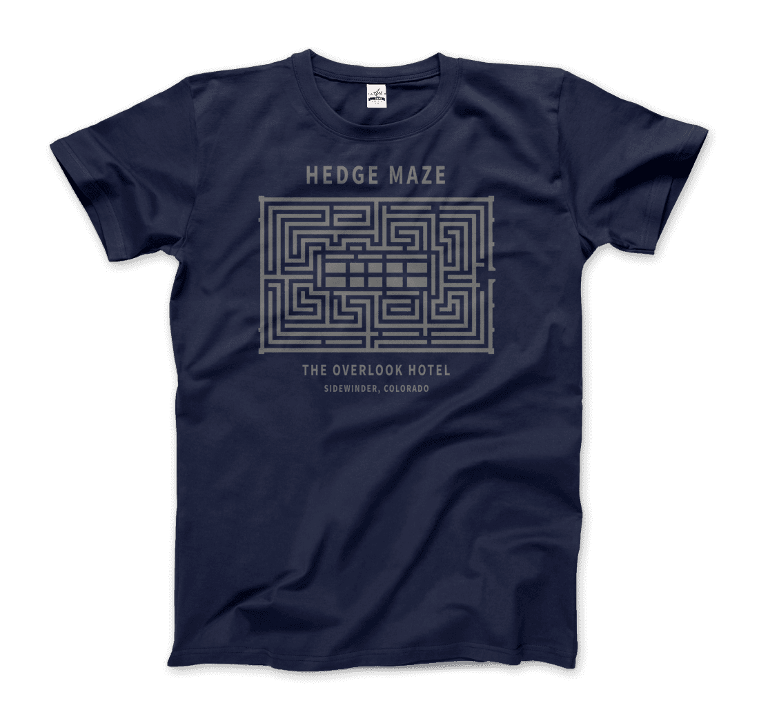 hedge maze, the overlook hotel - the shining movie t-shirt