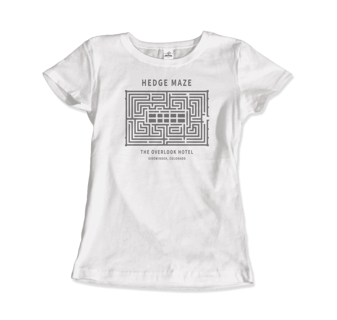 hedge maze, the overlook hotel - the shining movie t-shirt