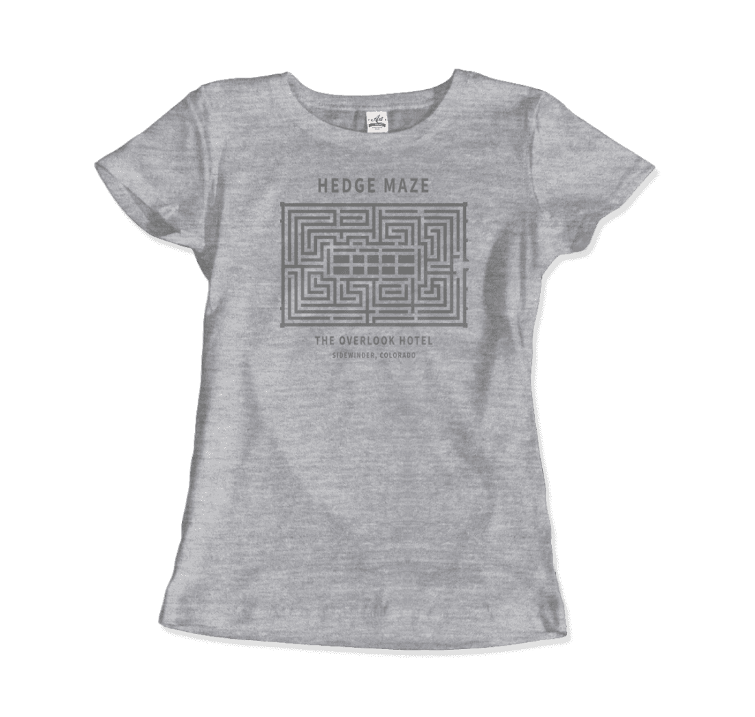 hedge maze, the overlook hotel - the shining movie t-shirt