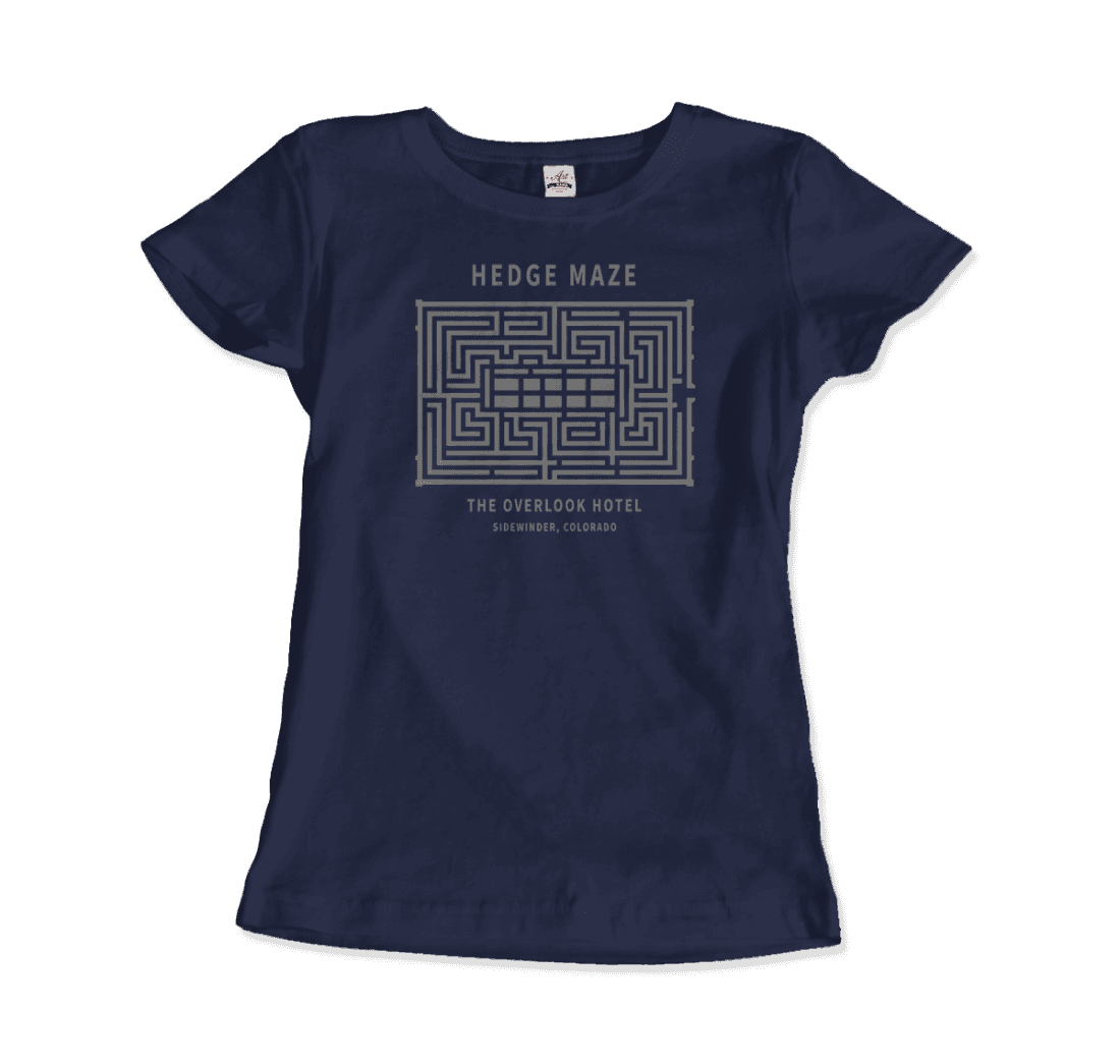 hedge maze, the overlook hotel - the shining movie t-shirt