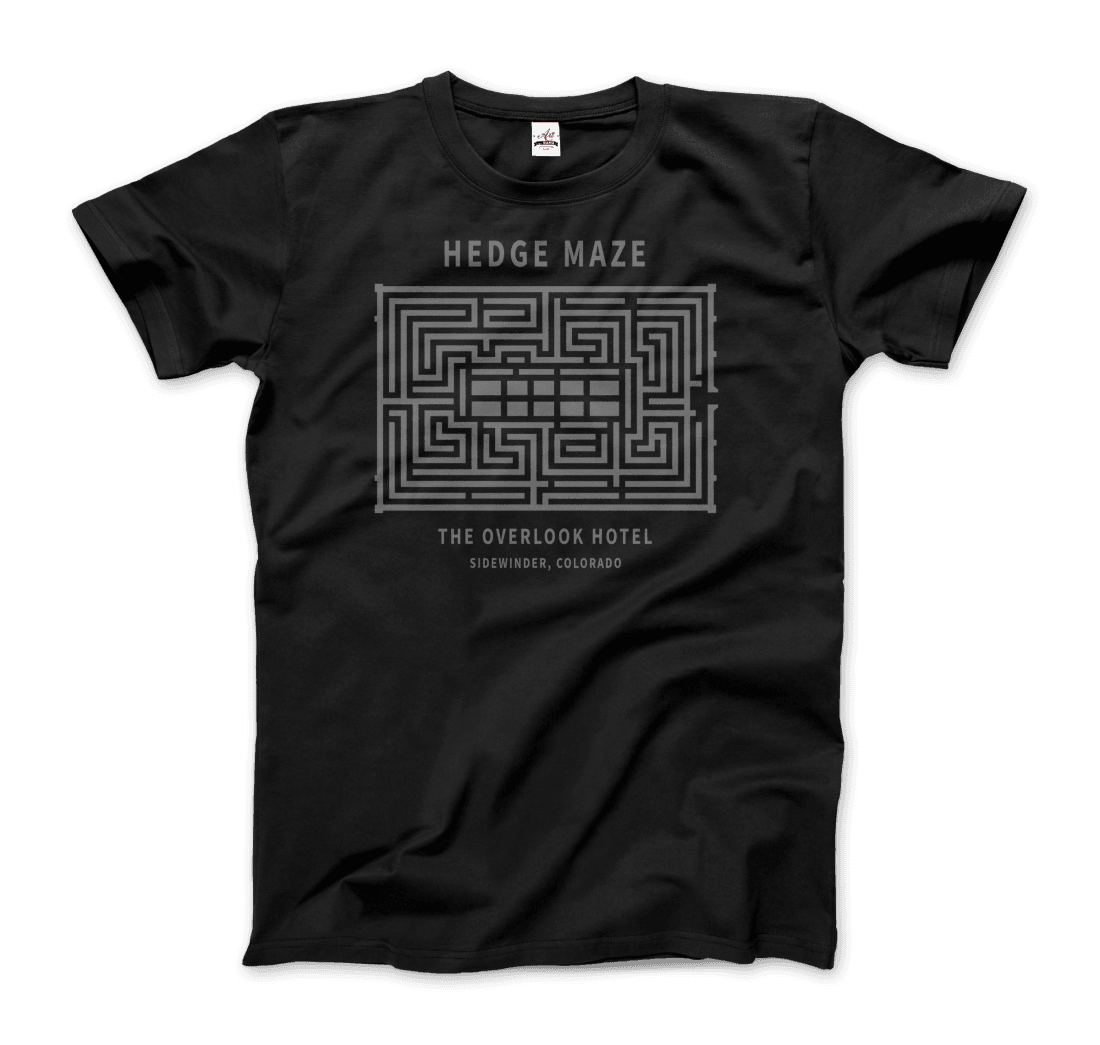 hedge maze, the overlook hotel - the shining movie t-shirt