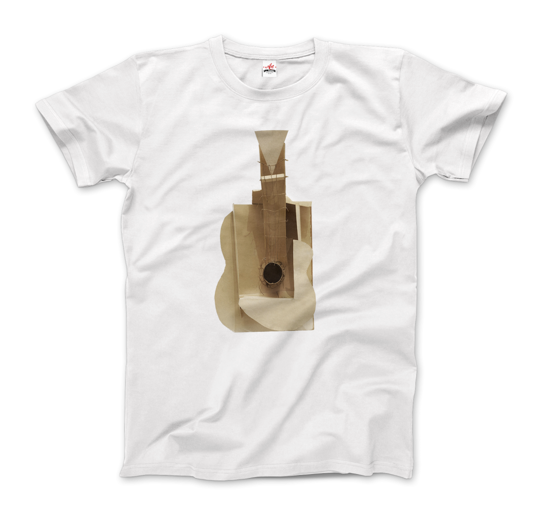 pablo picasso guitar sculpture 1912 artwork t-shirt