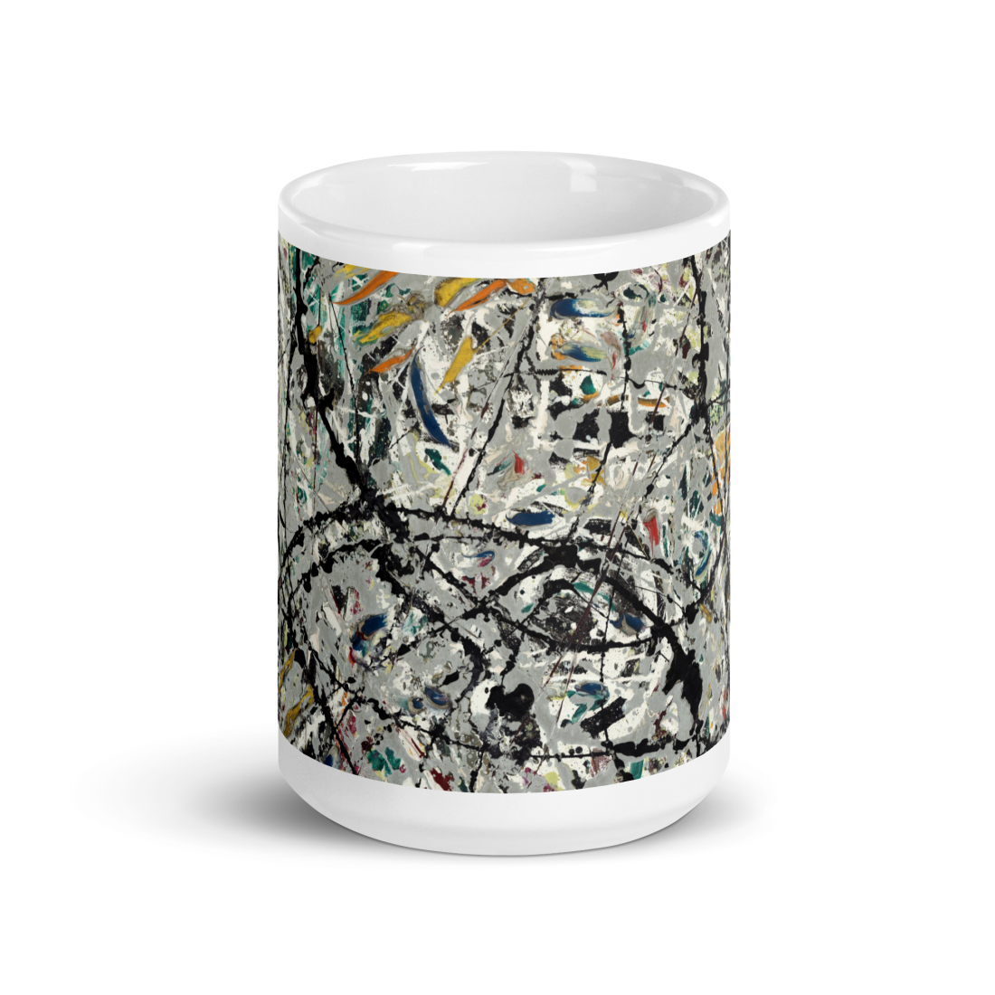 pollock - watery paths 1947 artwork mug
