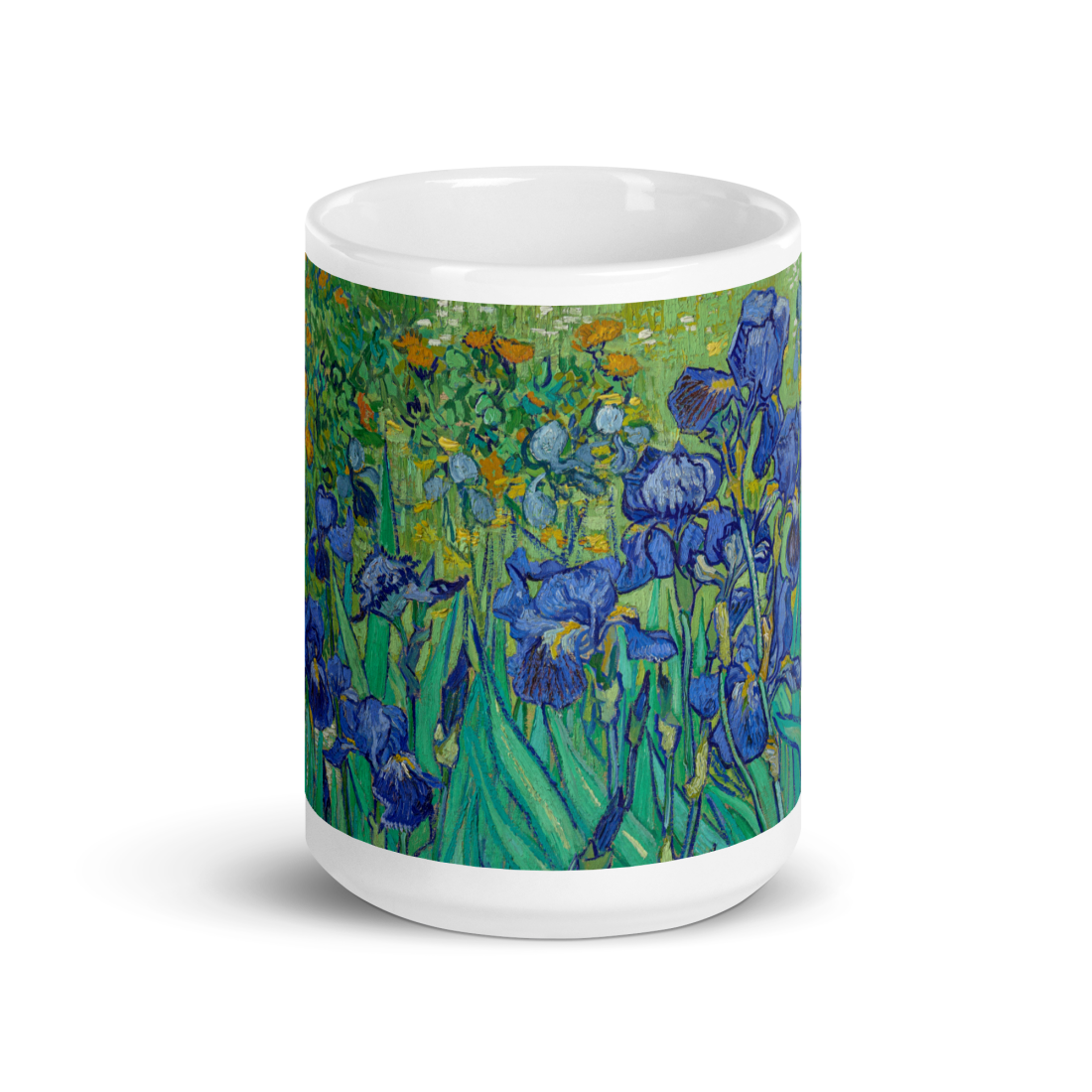 tasse van gogh - iris, 1889