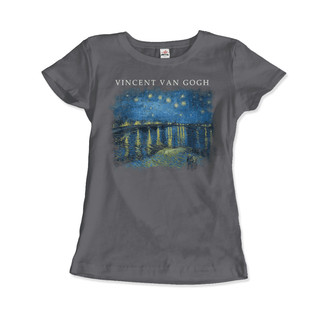 t-shirt van gogh « nuit étoilée sur le rhône », 1888