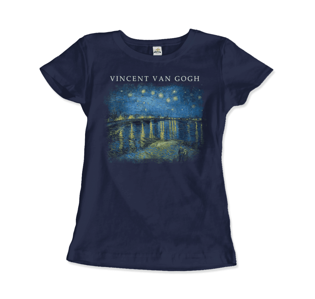 t-shirt van gogh « nuit étoilée sur le rhône », 1888