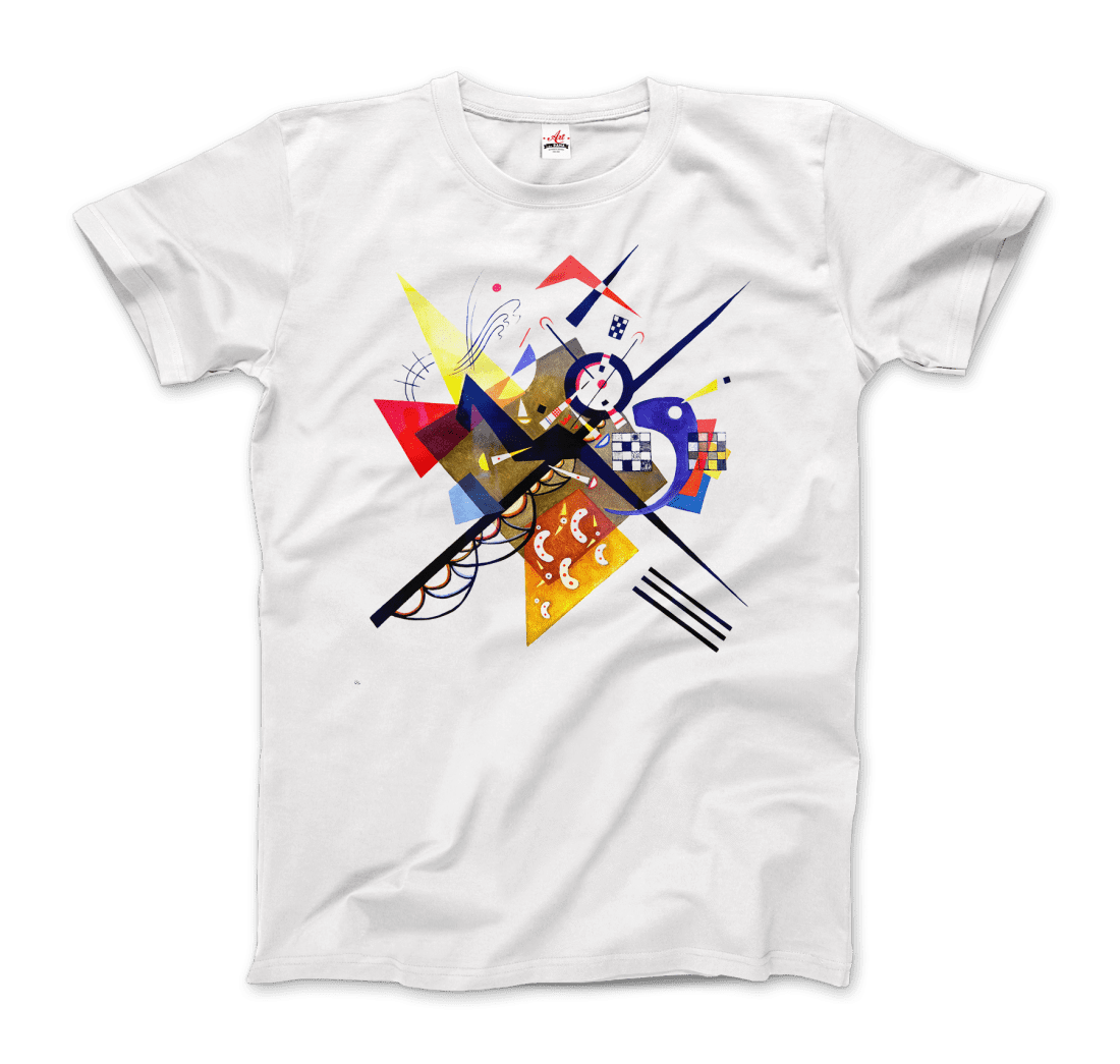 wassily kandinsky on white ii (auf weiss) 1923, artwork tričko