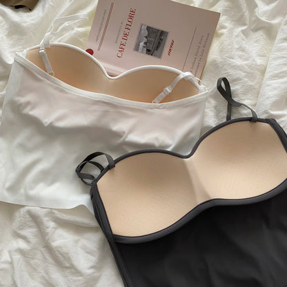 Seamless Sports Bra - Yoga Gym Tank Top with Chest Pad