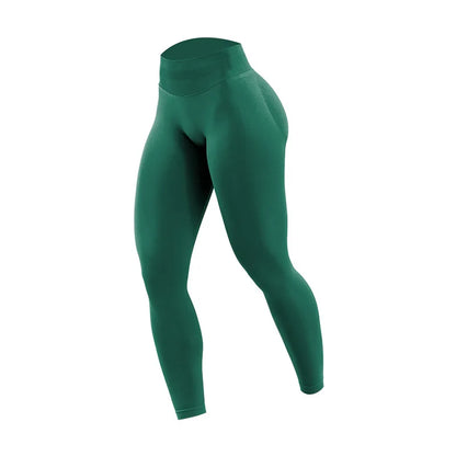 High Waist Yoga Pants - Peach Buttocks Lifting Sports Leggings