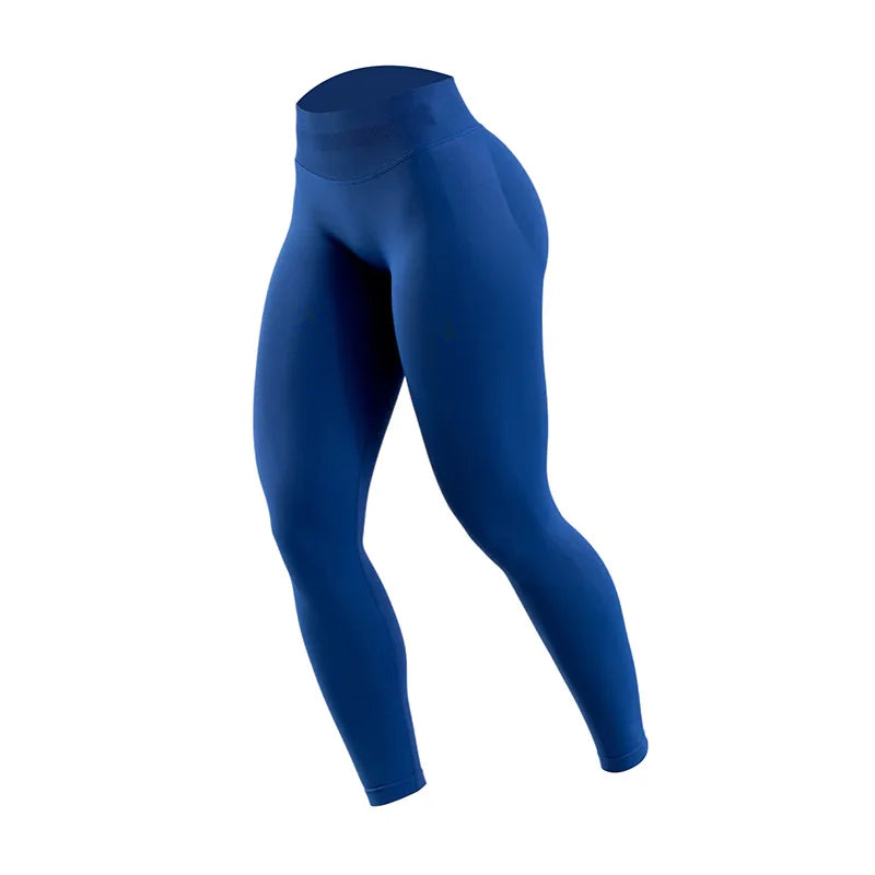 high waist yoga pants - peach buttocks lifting sports leggings