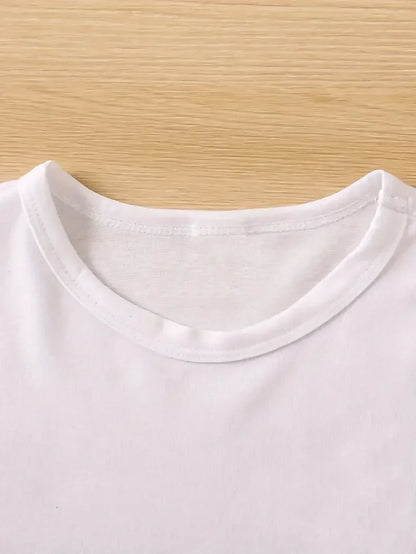 Funny Cat Print T-Shirt - Women's Summer Casual Top