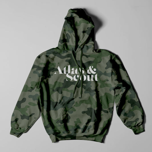 Atlas & Scout Heavyweight Camo Hoodie