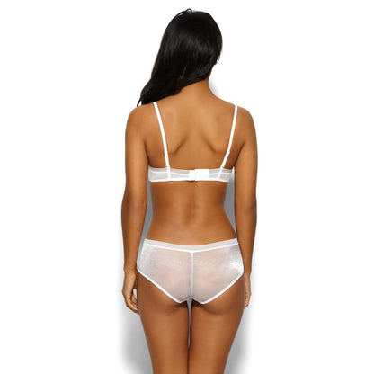 Gossard Glossies Sheer Molded Bra White