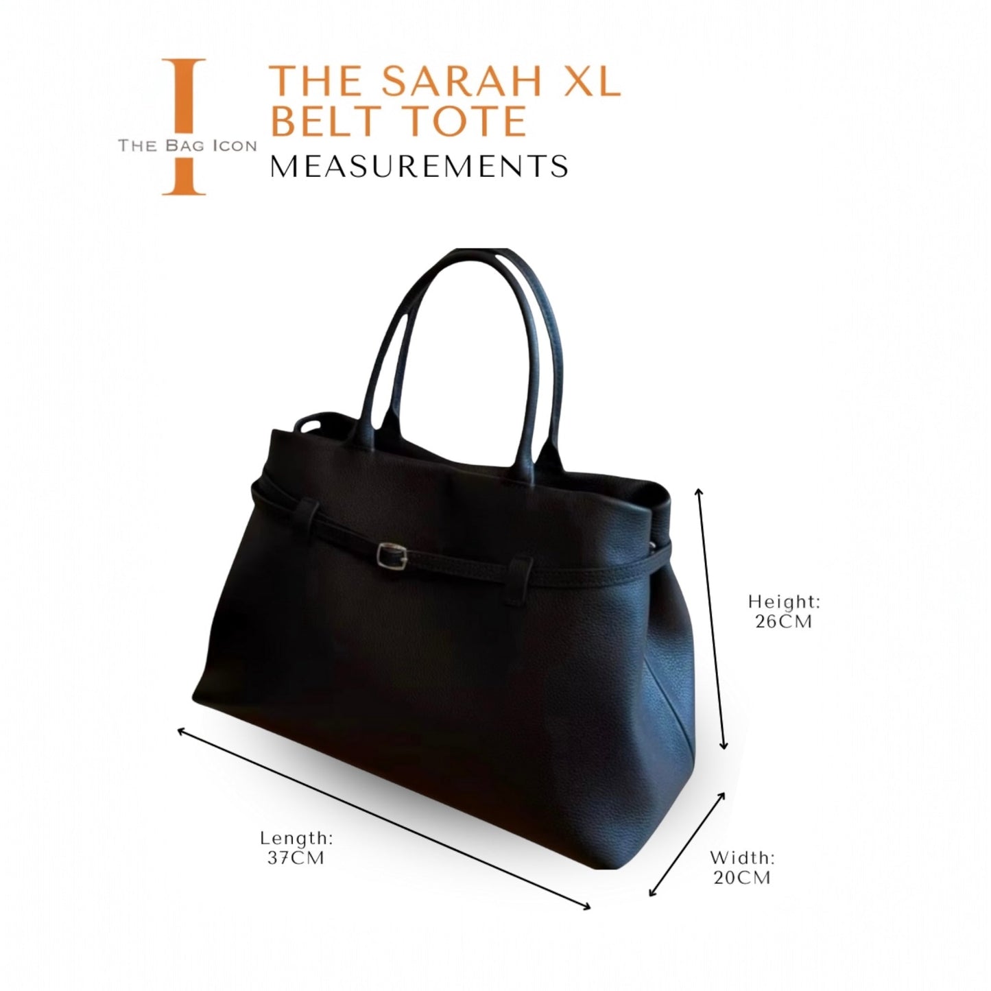 taška sarah belt tote xl