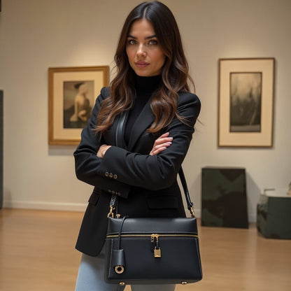 LE SAC BAULETTO EN CUIR ZELMA
