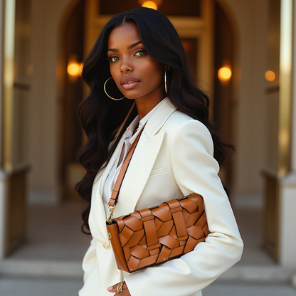 LA POCHETTE TISSÉE ZENOBIA