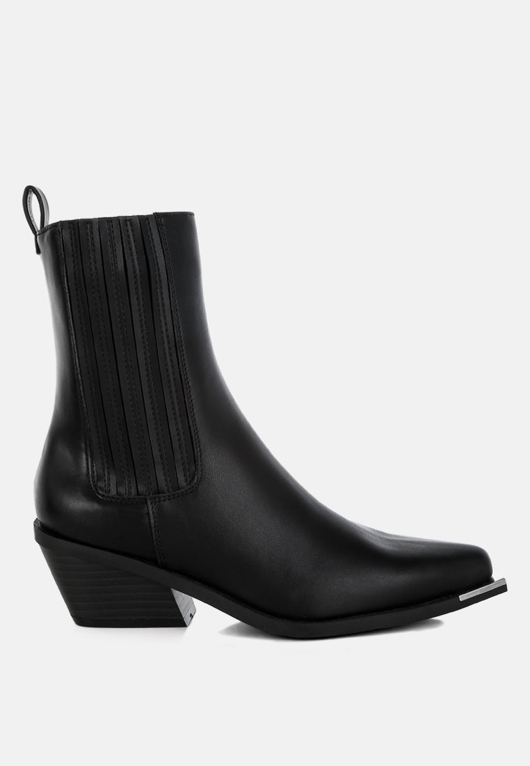 jeffers high ankle chelsea boots