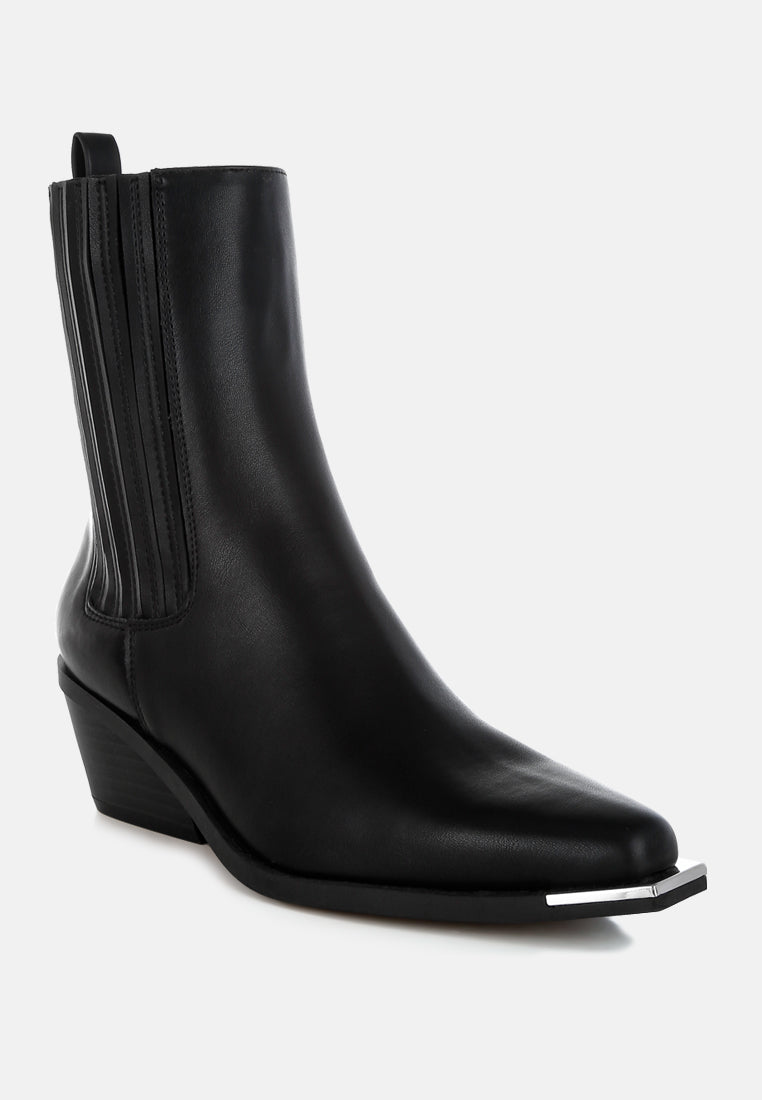jeffers high ankle chelsea boots