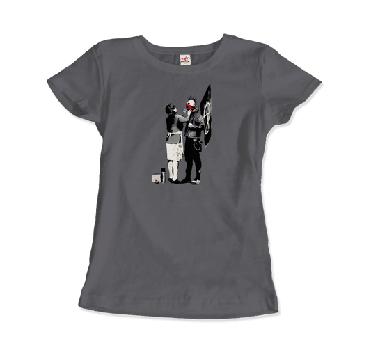 Banksy Anarchist Punk And His Mother Artwork T-Shirt