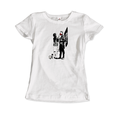 Banksy Anarchist Punk And His Mother Artwork T-Shirt
