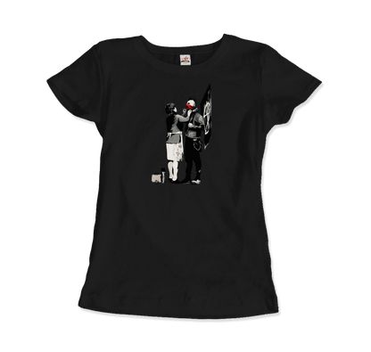 Banksy Anarchist Punk And His Mother Artwork T-Shirt