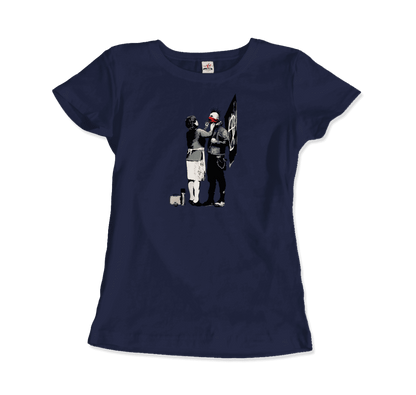 Banksy Anarchist Punk And His Mother Artwork T-Shirt
