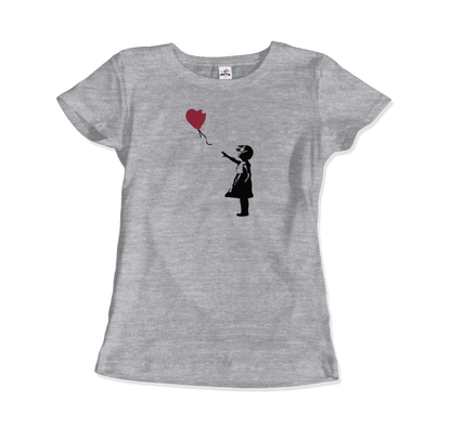 Banksy The Girl with a Red Balloon Artwork T-Shirt