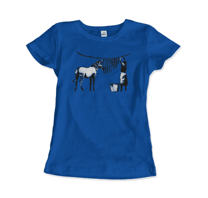 Banksy Zebra Stripes Artwork T-Shirt