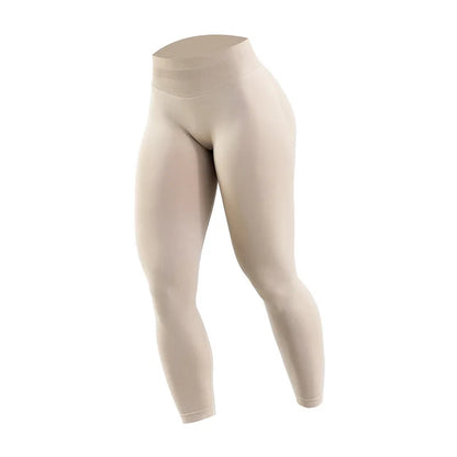 High Waist Yoga Pants - Peach Buttocks Lifting Sports Leggings