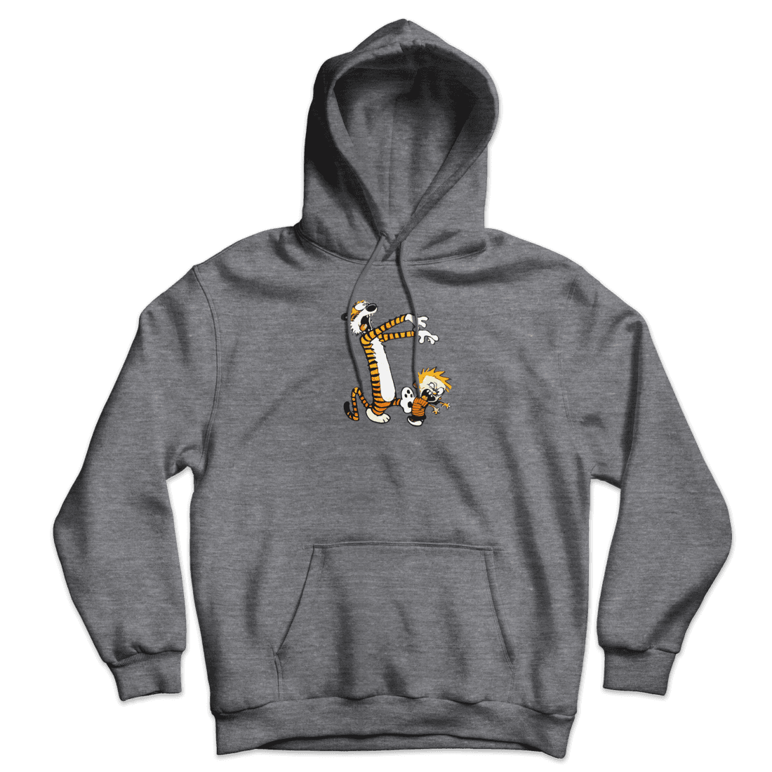 Calvin and Hobbes Playing Zombies Unisex Hoodie