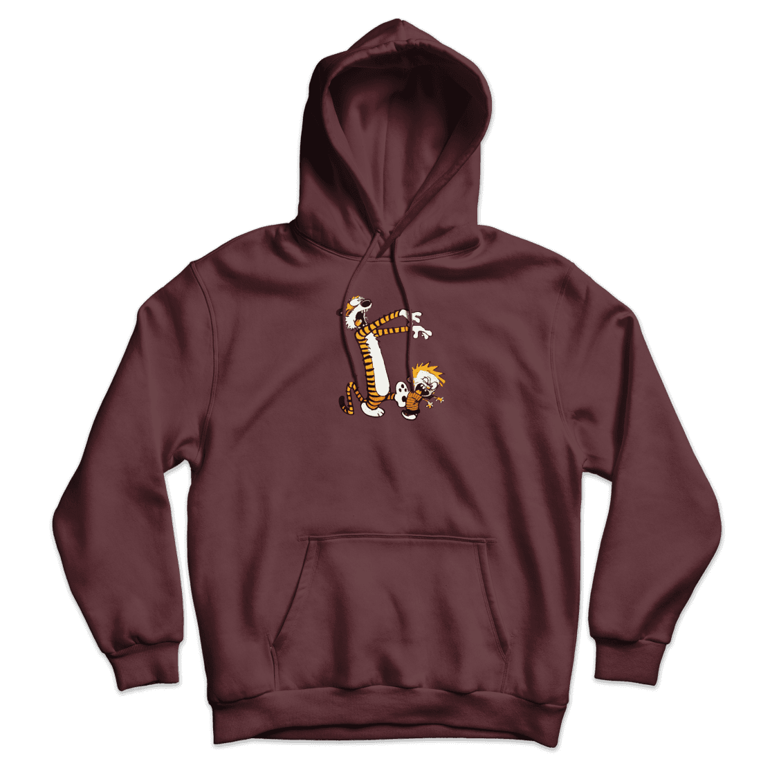 Calvin and Hobbes Playing Zombies Unisex Hoodie