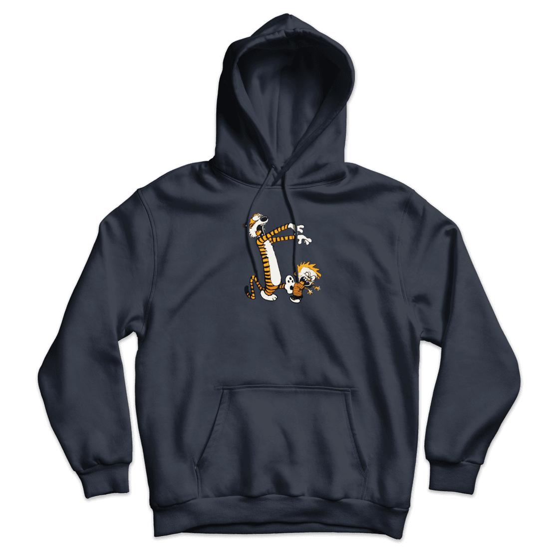 Calvin and Hobbes Playing Zombies Unisex Hoodie