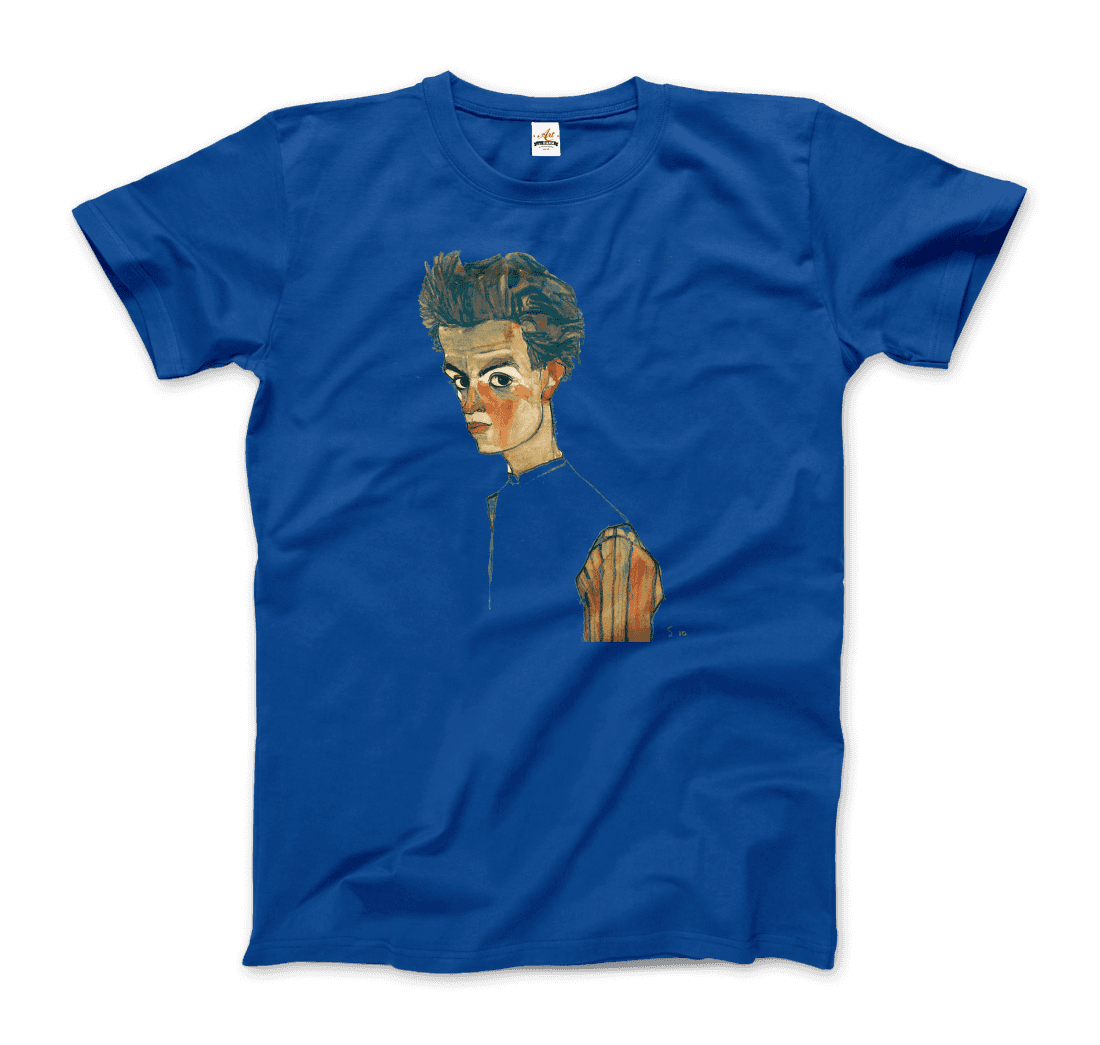 Egon Schiele Self-Portrait, Art T-Shirt