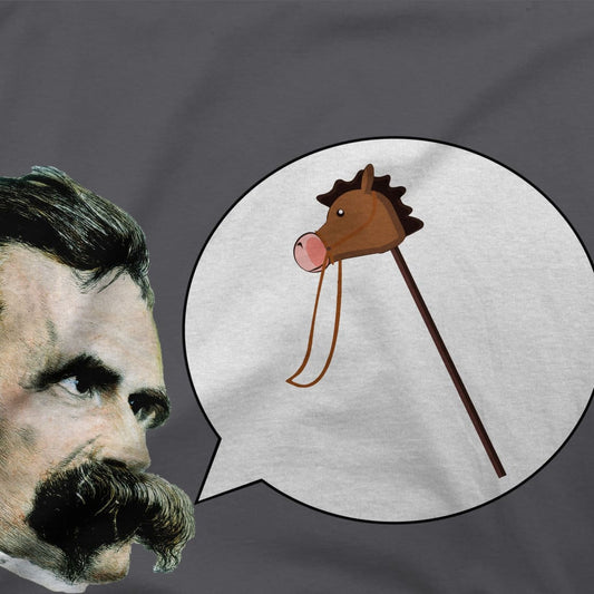 Friedrich Nietzche - Turin Horse Comic Style T-Shirt