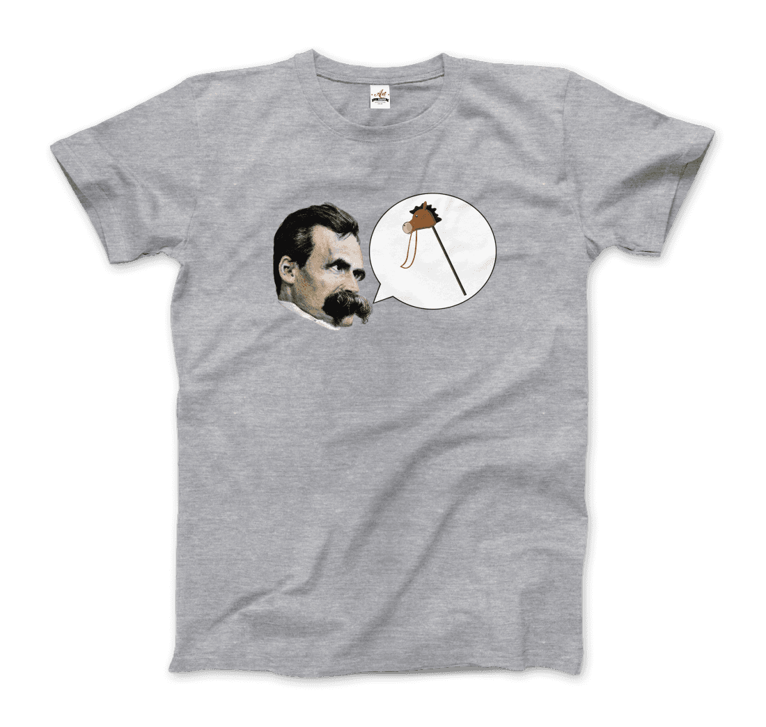 Friedrich Nietzche - Turin Horse Comic Style T-Shirt