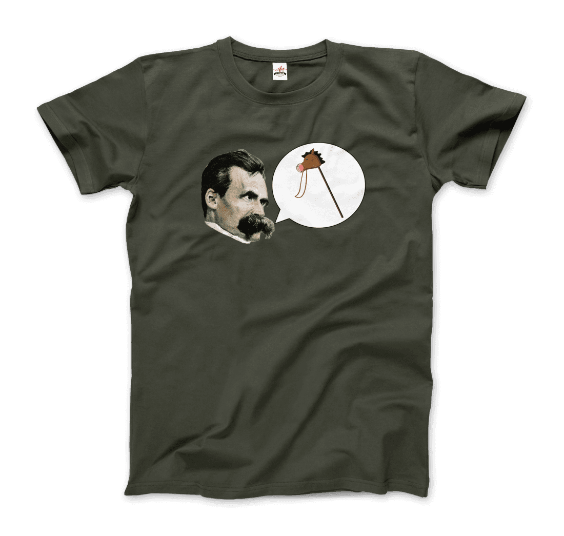 Friedrich Nietzche - Turin Horse Comic Style T-Shirt