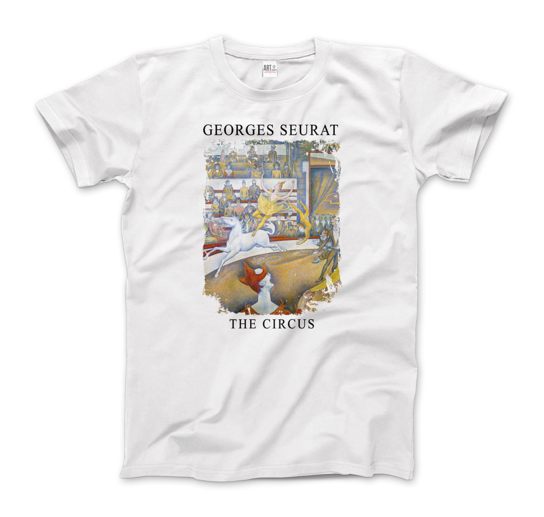 georges seurat - the circus artwork t-shirt
