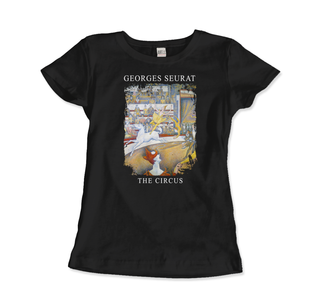georges seurat - the circus artwork t-shirt