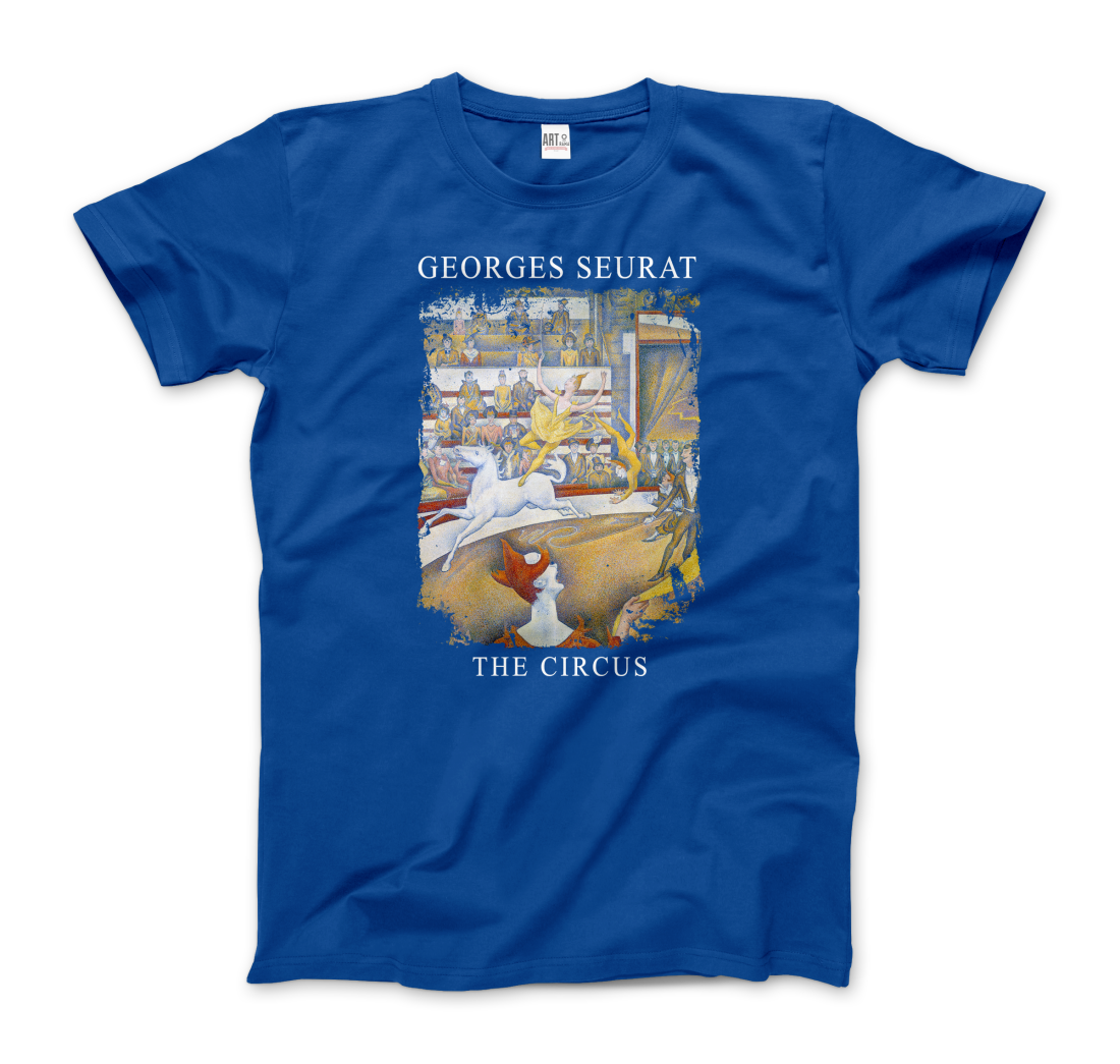 georges seurat - the circus artwork t-shirt