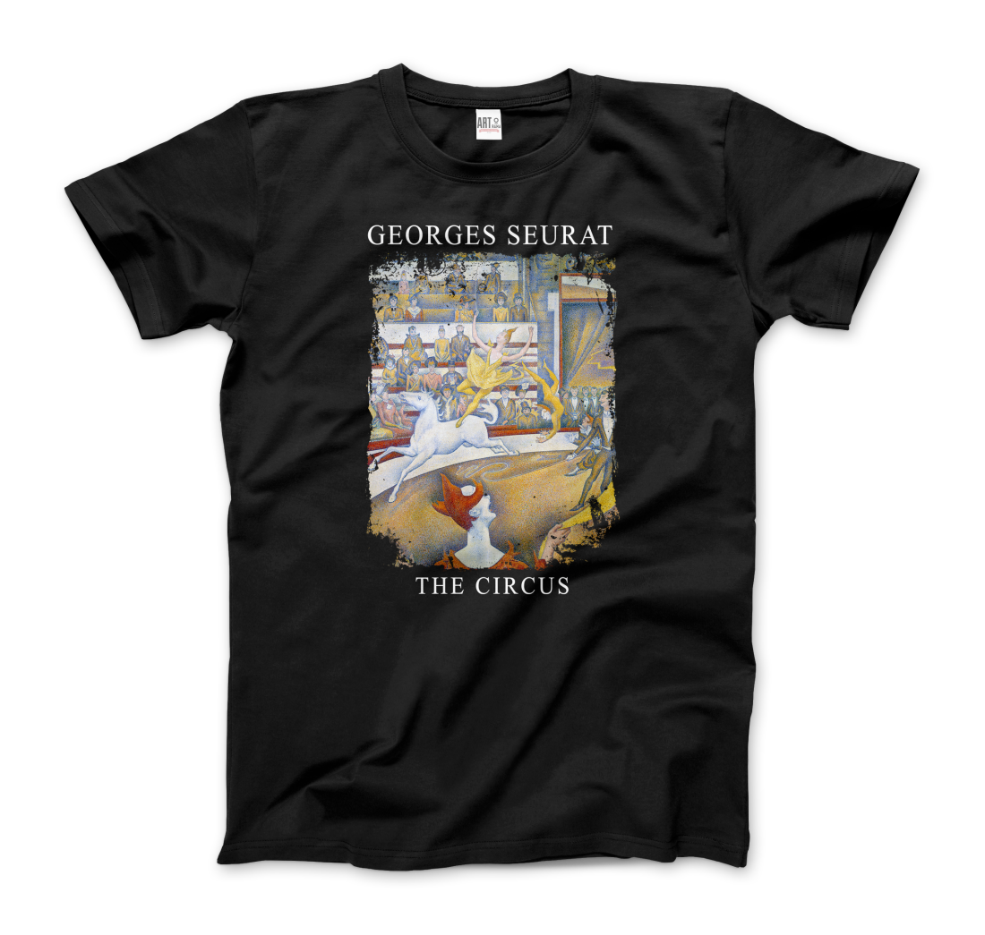 georges seurat - the circus artwork t-shirt