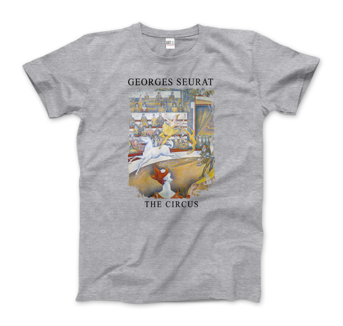 georges seurat - the circus artwork t-shirt