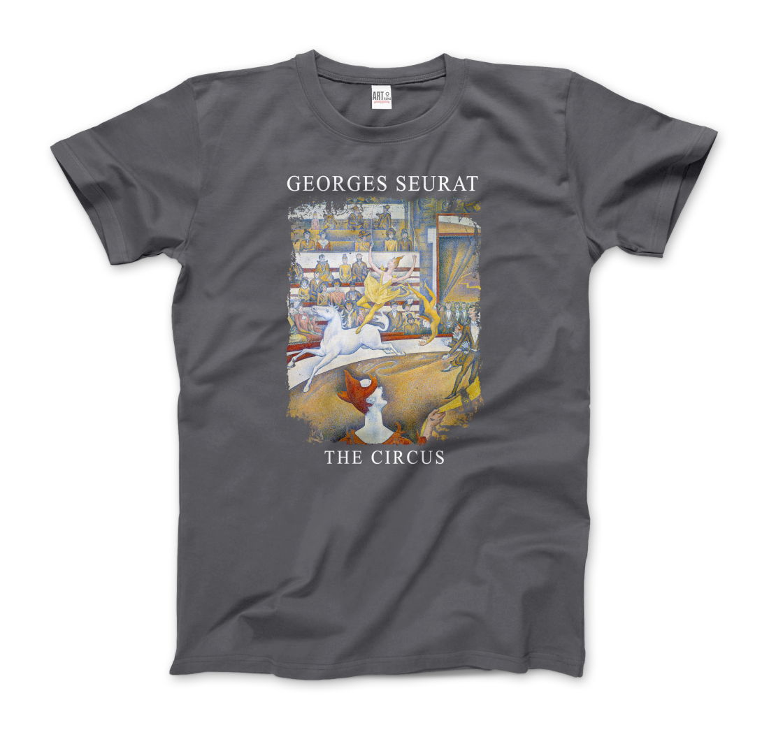 georges seurat - the circus artwork t-shirt