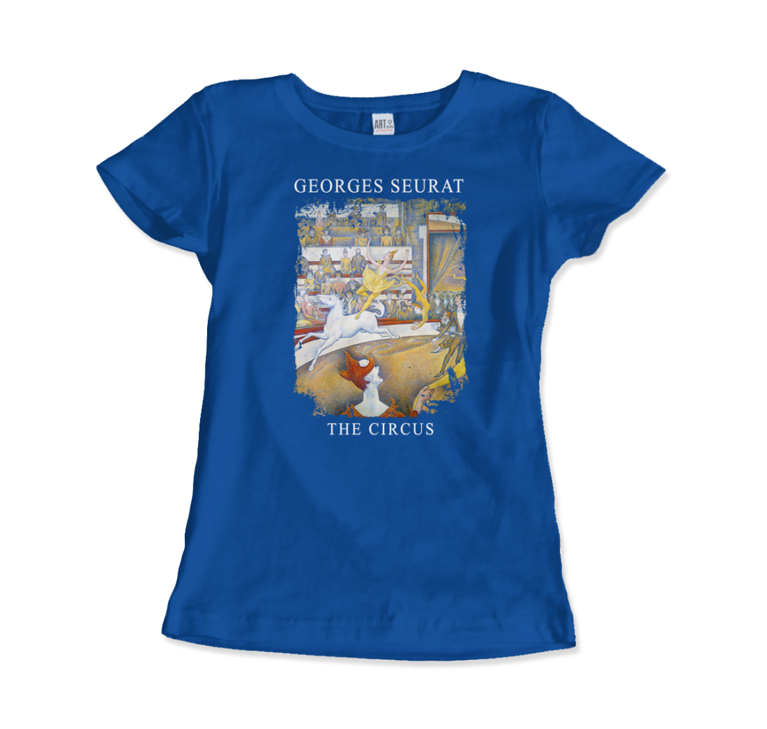 georges seurat - the circus artwork t-shirt