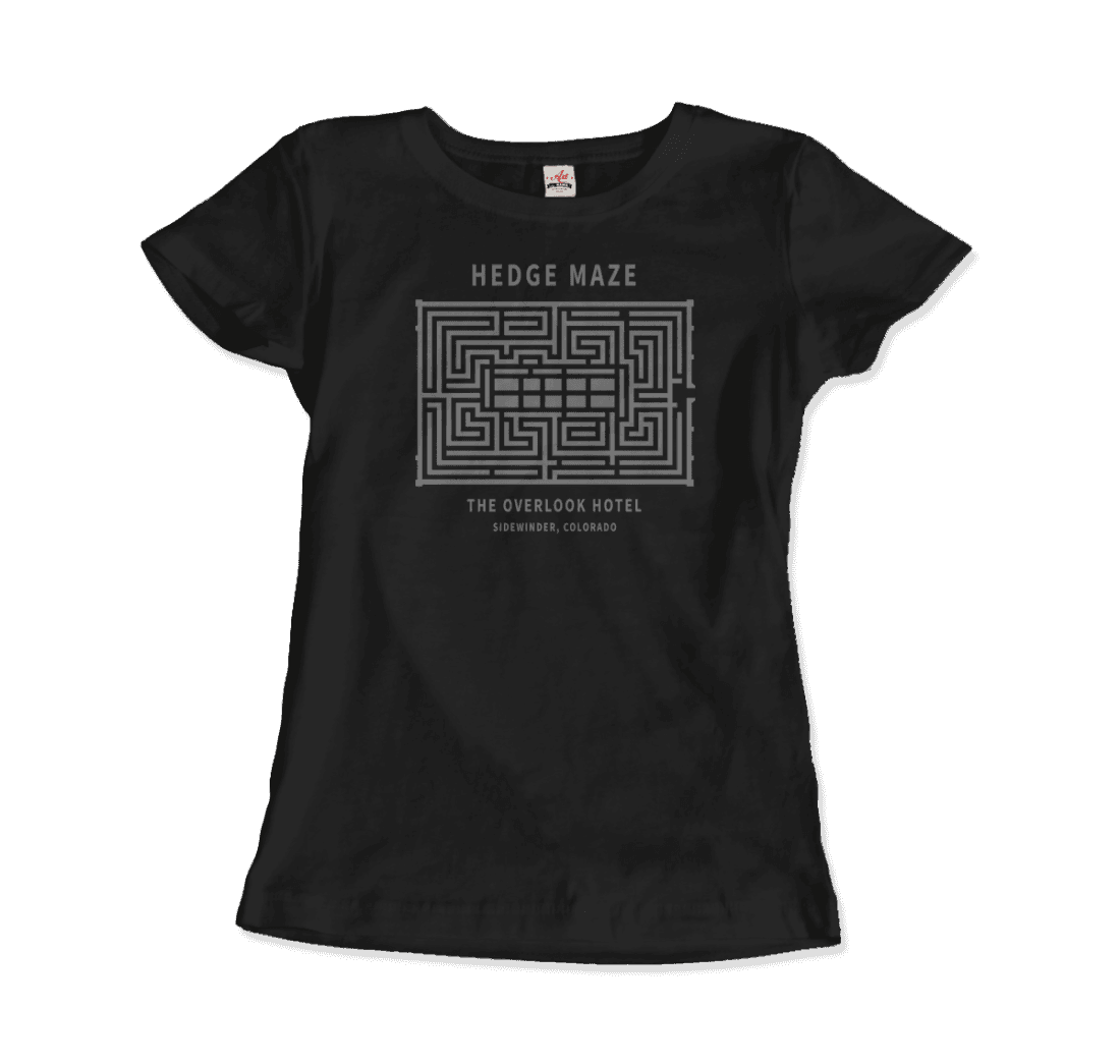 hedge maze, the overlook hotel - the shining movie t-shirt