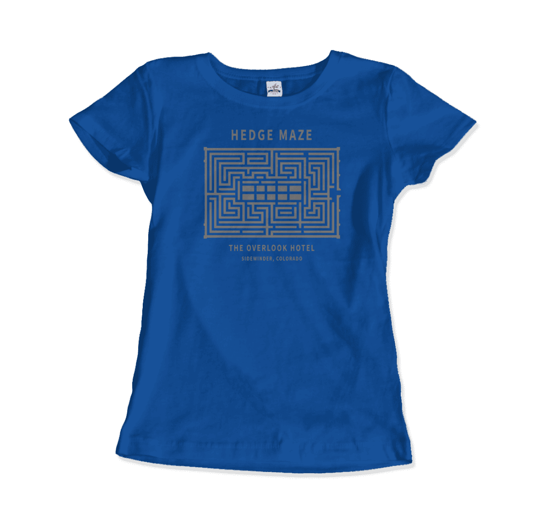 hedge maze, the overlook hotel - the shining movie t-shirt