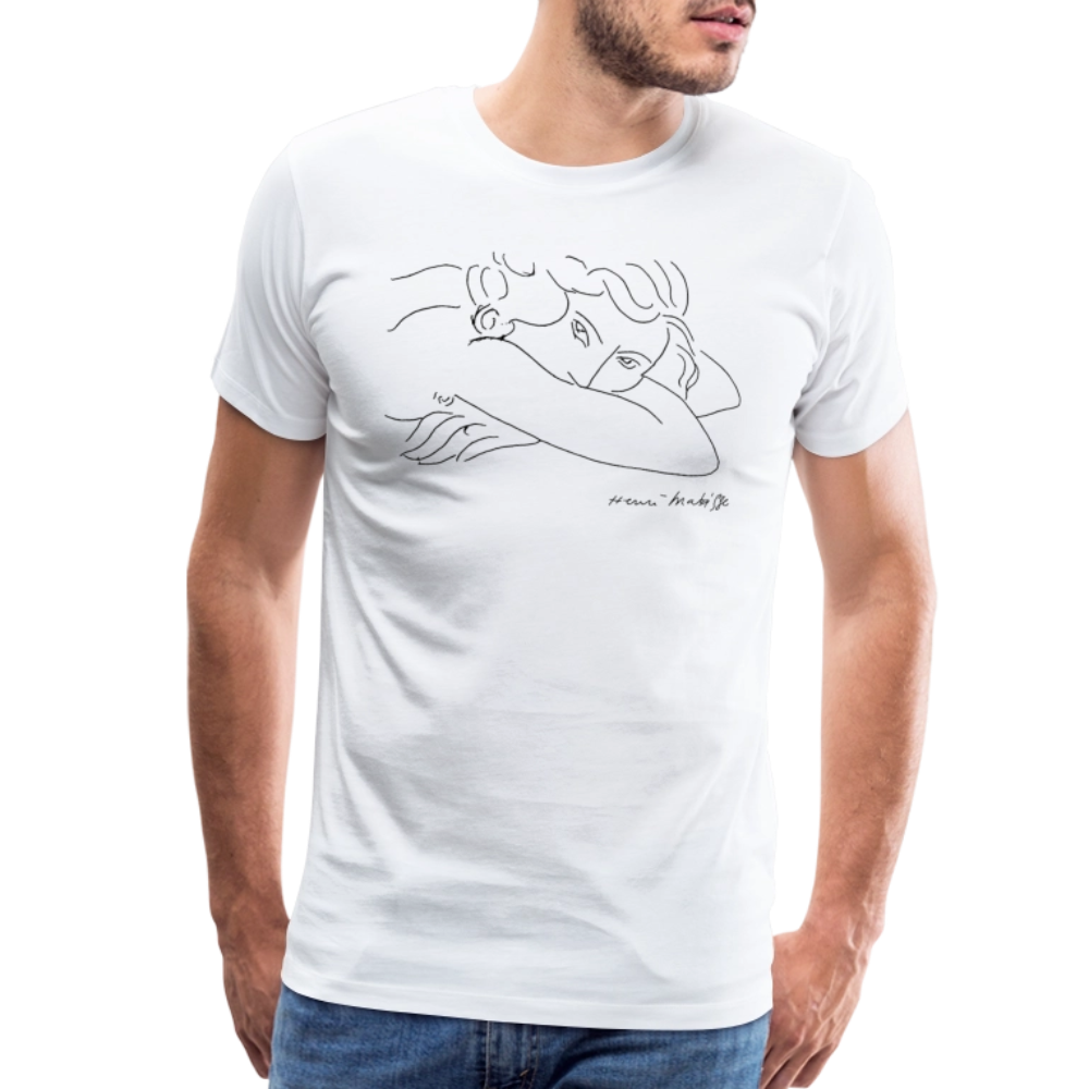 henri matisse young woman with face buried in arms artwork t-shirt