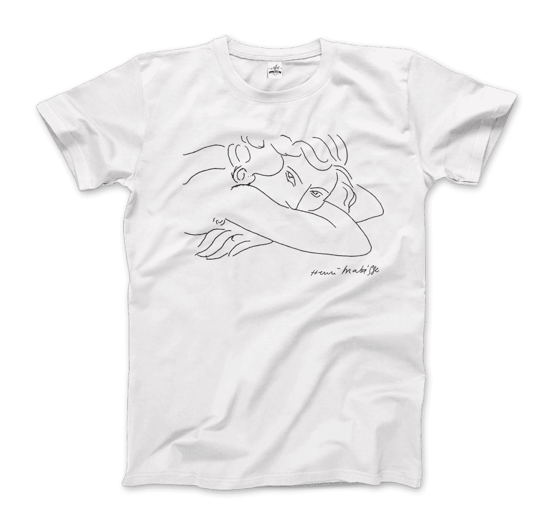 henri matisse young woman with face buried in arms artwork t-shirt