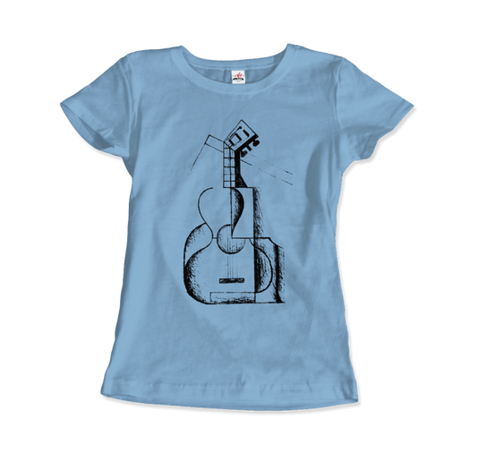 Juan Gris The Guitar 1912 Artwork T-Shirt